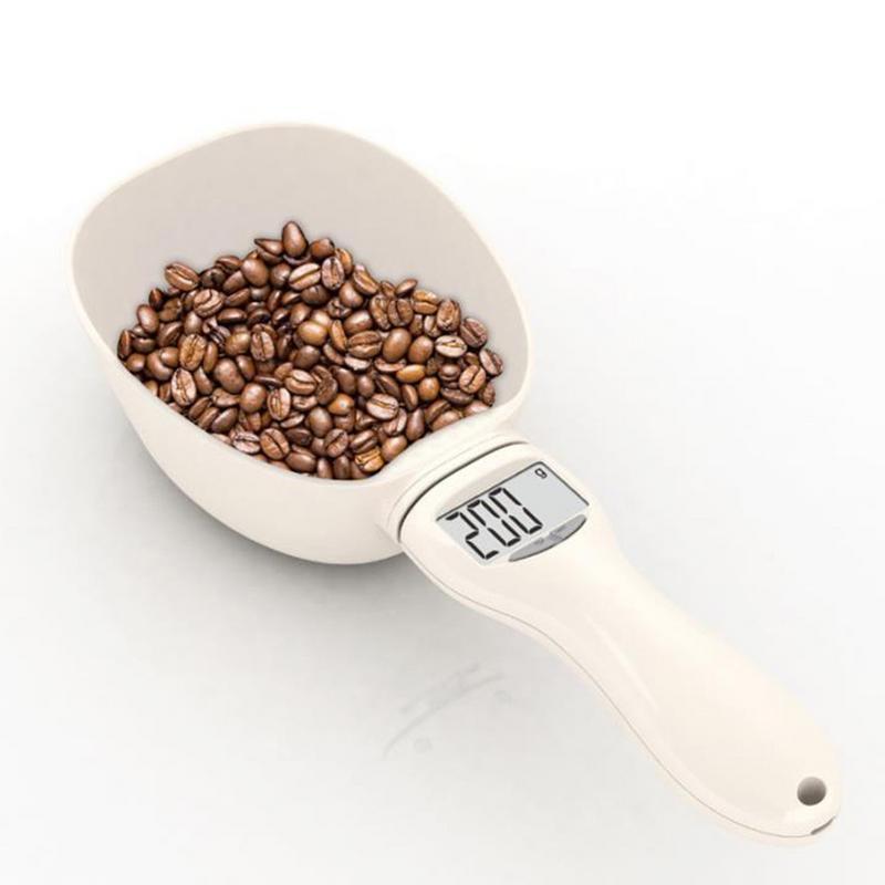 Cuillère Balance Électronique pour Aliments pour Animaux – 5 Unités de Mesure & Affichage LCD