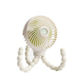 Mini-ventilateur pliable Octopus – Ventilateur portable USB rechargeable pour poussette, lit et plus