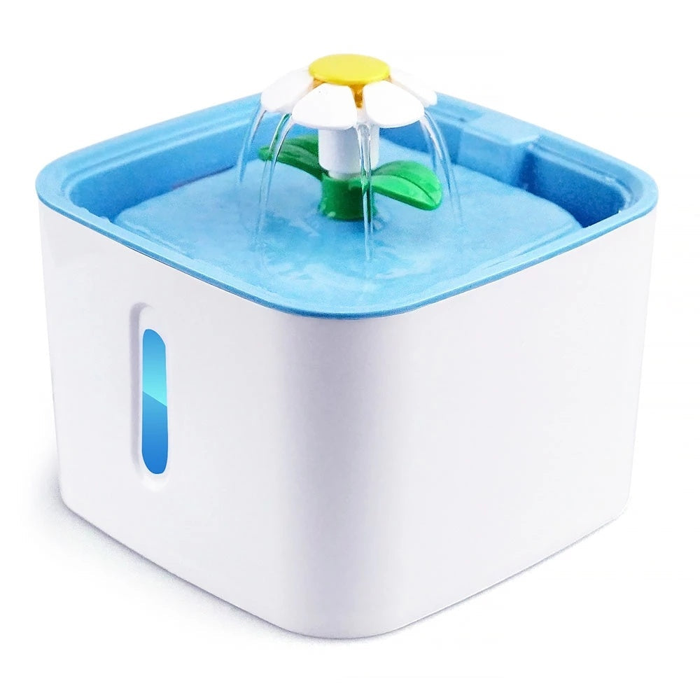 Fontaine à Eau pour Animaux 2,5 L – Filtration Avancée et Design Durable