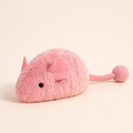 Interactive Plush Mouse for Cats – Light-Up Chew and Chase Toy