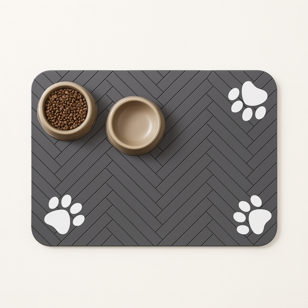 Waterproof Feeding Mat 60x90cm for Dogs and Cats – Non-Slip Quick-Drying Tablecloth