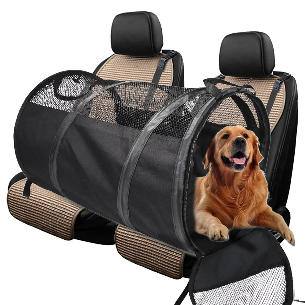 Factory Wholesale Hot Selling  Mesh Breathable Pet Dog Carrier Bag for Medium and Large Dogs