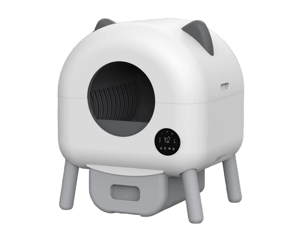 Litière automatique autonettoyante de luxe pour chat, avec WiFi, grand espace 76L, intelligente, nettoyage facile, élimination des odeurs