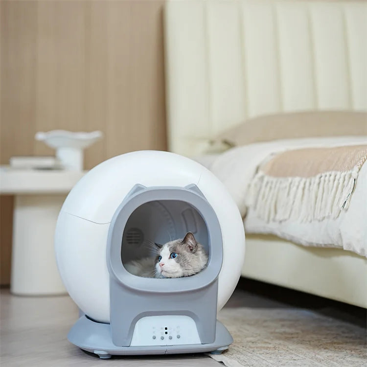 Electric Smart Litter Box Self Cleaning Cat Toilet Cat Litter Box Automatically