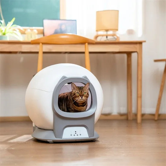 Electric Smart Litter Box Self Cleaning Cat Toilet Cat Litter Box Automatically