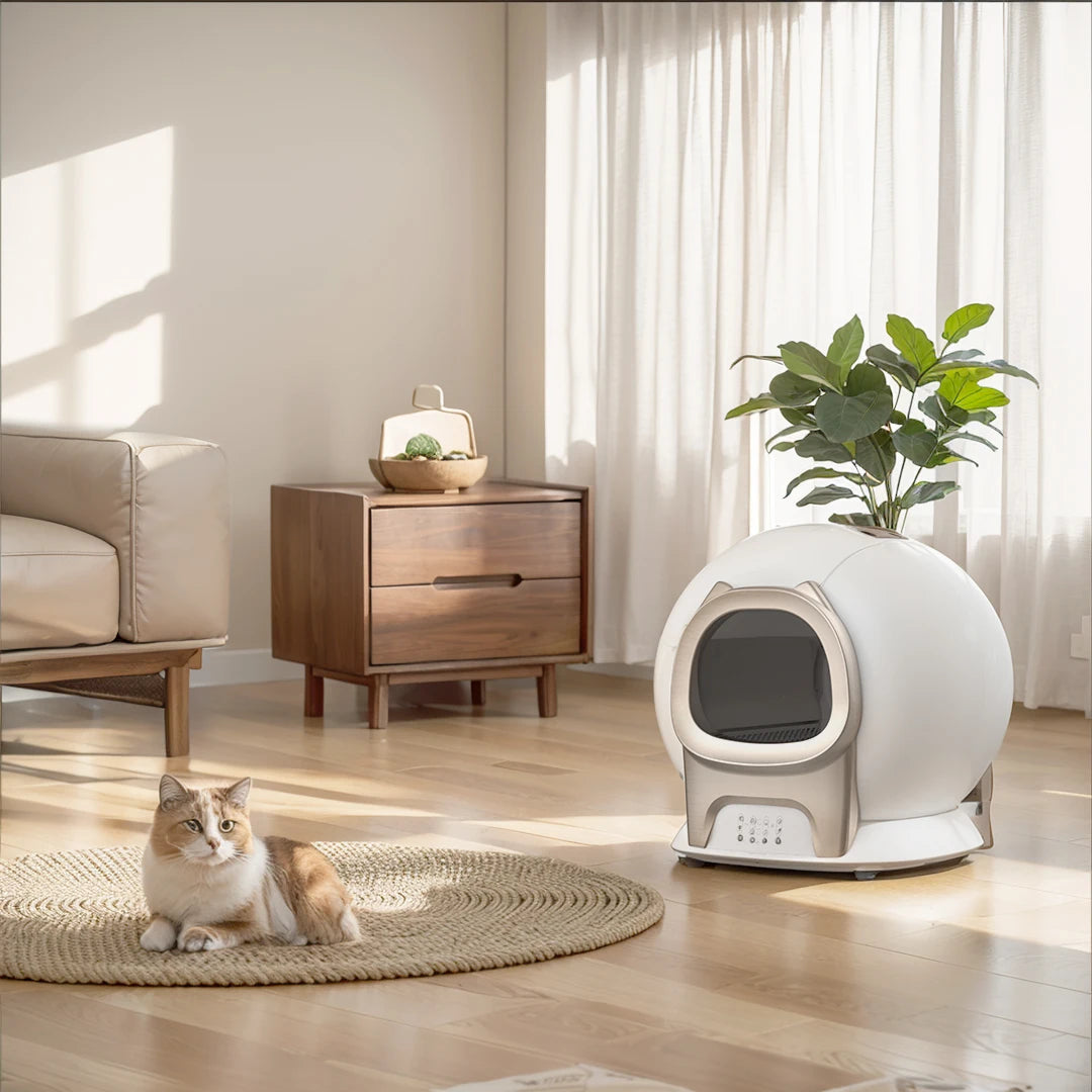 Electric Smart Litter Box Self Cleaning Cat Toilet Cat Litter Box Automatically