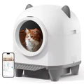 Self Cleaning Smart Automatic Cat Litter Box with Easy Clean Feature Plastic for Cat Litter Cleaning