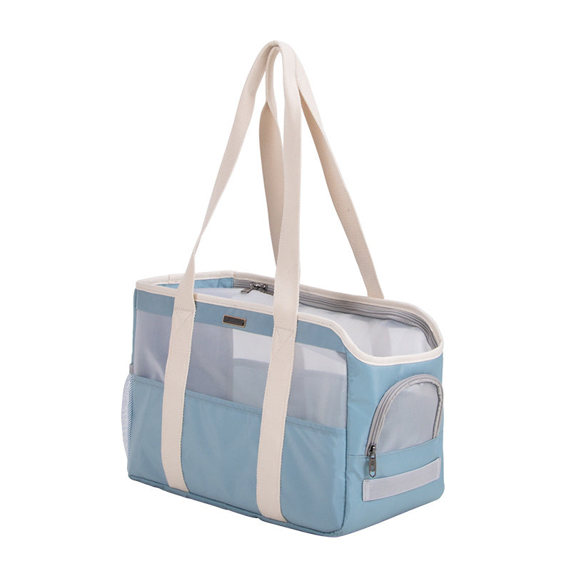 Cat Bag, Portable Pet Handbag, Small and Medium-Sized Dog and Cat Take-Out Bag, Dog School Bag, Cat Bag, Lightweight