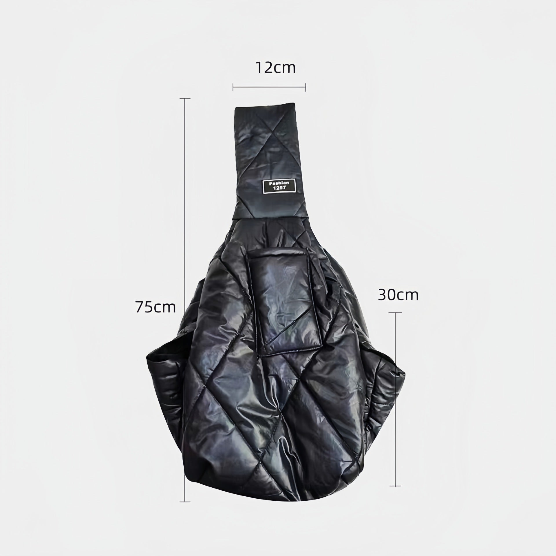Dog Messenger Bag Cat Bag Outgoing Portable Small Dog Pet Bag Large Capacity Winter Warm Breathable Chest Backpack