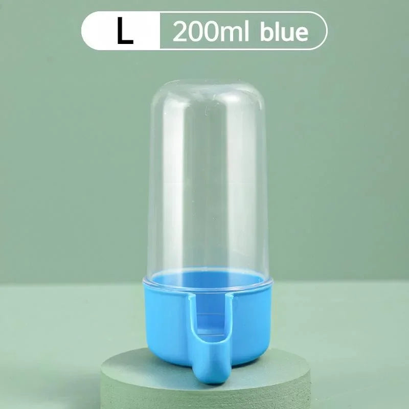 Hanging Pet Feeder for Squirrel Parrot, Automatic Bird Water Dispenser Food Box Cage Accessories Birds Supplies