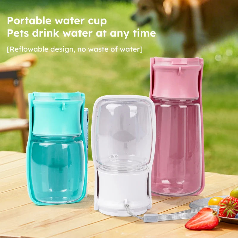 Gourde pour animaux de compagnie, distributeur d'eau pour animaux de compagnie, gamelle de voyage pliable pour animaux de compagnie, bouilloire pour chiens, gamelle pour chats, accessoires pour animaux de compagnie