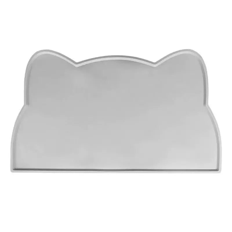 Food Grade Silicone Cat Mat Anti-slip Waterproof Leak-proof Pad for Cats & Dogs Easy to Clean Pet Bowl Mat