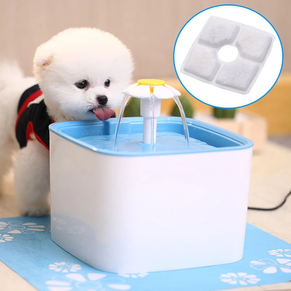 Fontaine à Eau pour Animaux 2,5 L – Filtration Avancée et Design Durable